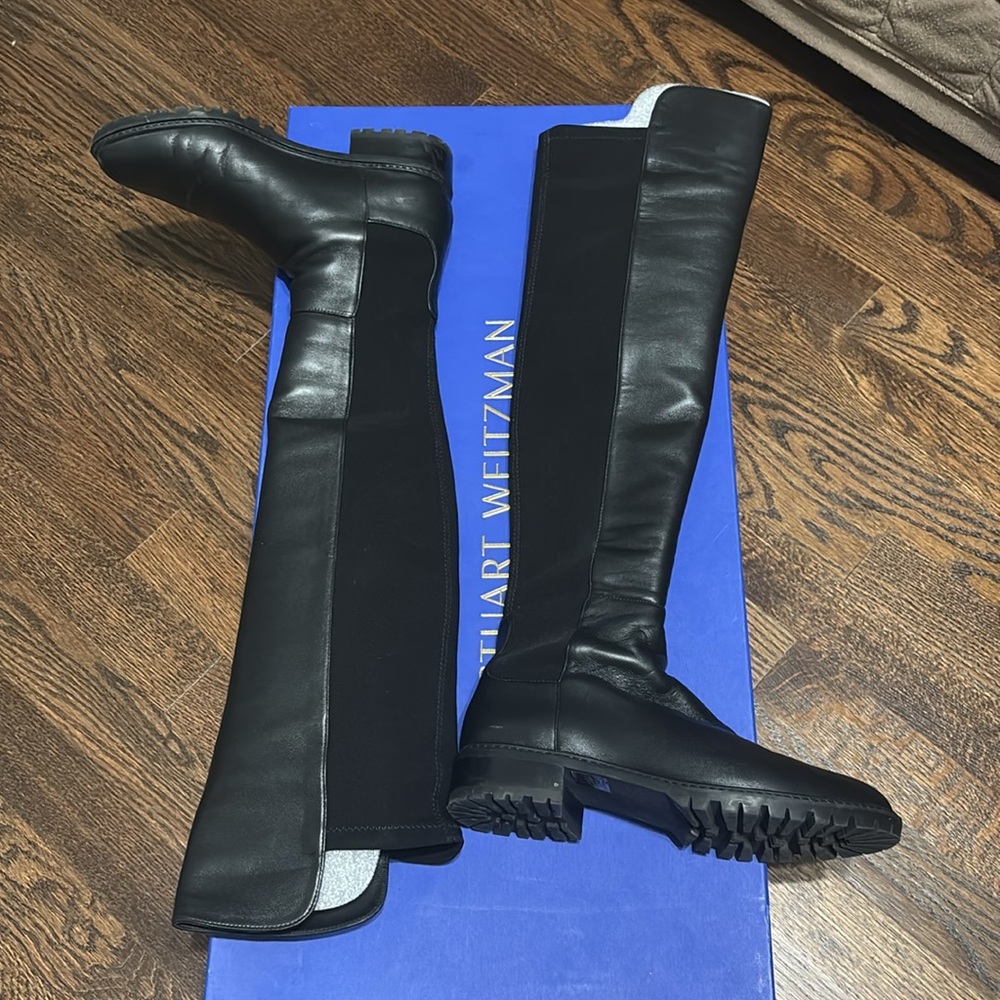 Stuart Weitzman 5050 Over The Knee Boots Size 6.5 - Picture 3 of 7